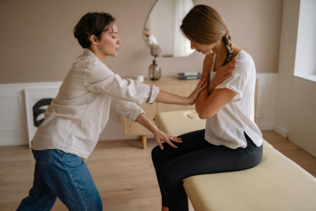 A life medicine coach helping their patient