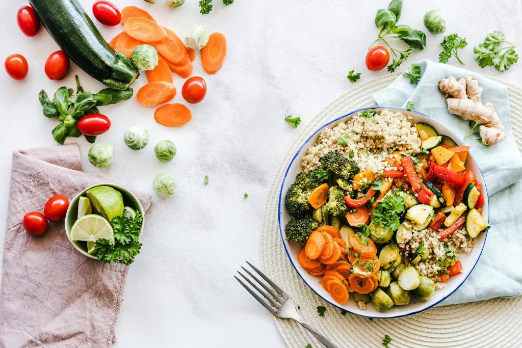 photo of food advised by certified nutrition specialist